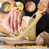 4 Pack Bread Slicer with 8 Replacement Serrated Blades for