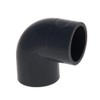 MroMax 20mm PVC Pipe Fitting Elbow, Conduit Fittings, 5pcs Elbow