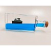 Pandiui23 Flowing Cruise Ship, Liquid Drift Floating Bottle, Unsinkable Boat