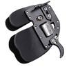 Decut RUGBII Archery Finger Tab Guard Leather Adjustable (Small (Black