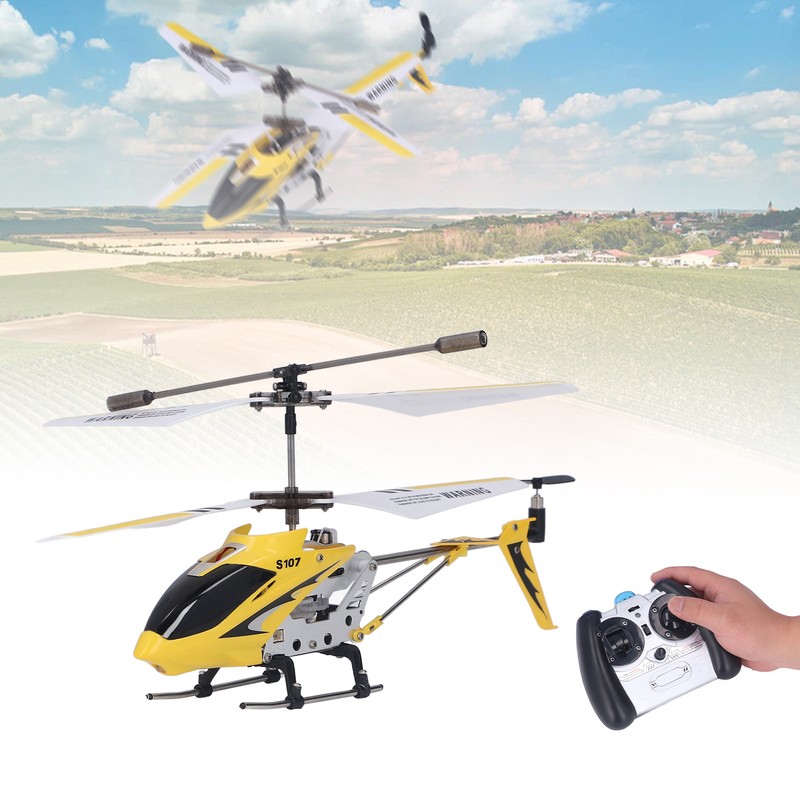 Kids Electric Aircraft Toy Sturdy Alloy 3.5 Channel 360° Rotation