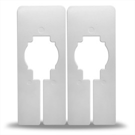 Discount Sizing Blank Rectangle Size Dividers - (30, White)