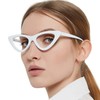 MARE AZZURO Cat Eye Computer Reading Glasses Women Blue Light