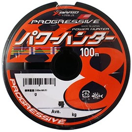 X-Braid Power Hunter Progressive X8 Multicolor 100m 12 Connections [1200m] No. 5