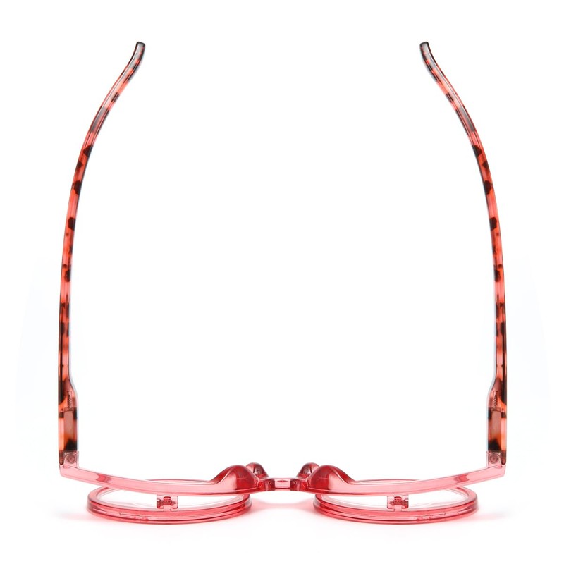 OREUDO Leopard Print Fashion Magnifying Glasses – HD Makeup Mirror