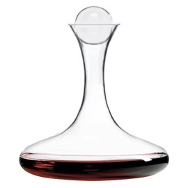 Ravenscroft Crystal | European-Made Decanter Gift Set |1 Handblown Decanter with Stopper (65 Fl Oz) and 4 Wine Glasses (21 Oz) | 100% Lead-Free Crystal