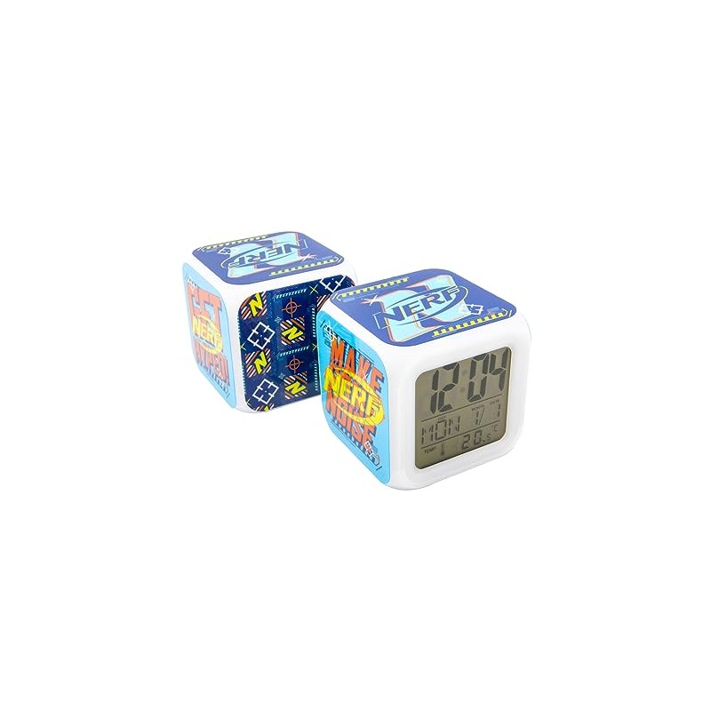 Joytoy Nerf - Sveglia a cubo, 8 x 8 x
