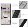 Cheelom Puerta de pantalla magnética Malla para puerta(120cmX210cm), Film para