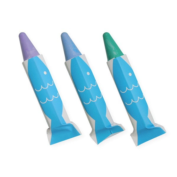 Nippon Rikaku KitPass FB3C-SAK 3-Piece Set of 3 Fish, Purple,