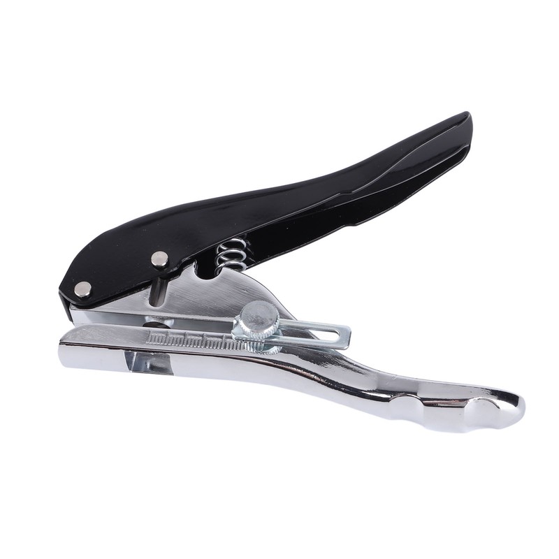 Hole Punch 8mm Steel Accurate Positioning Slip Resistant Mini Portable