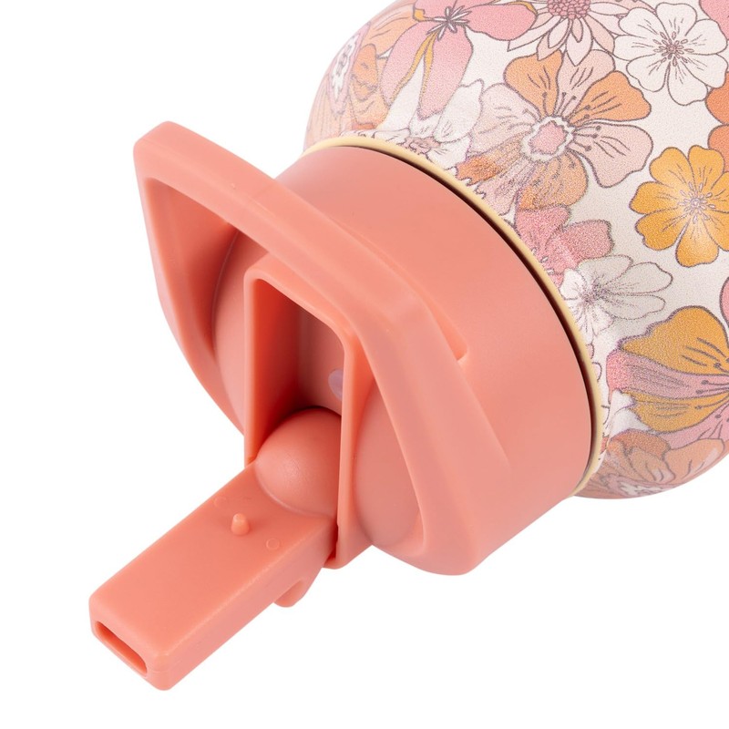 Sip by Splosh Retro Floral Water Bottle, 950 ml Capacity
