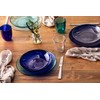 FORTESSA Los Cabos Tableware, 4-Piece Glass Dinner Plate Set (10.5