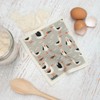 Retro Kitchen Compostable Sponge Cloth - Seagulls, 1 Cloth