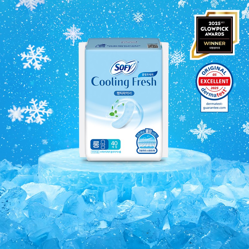 SOFY Cooling Fresh Sanitary Pads Set - Large 20P