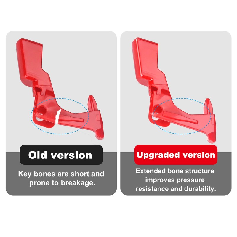 2 PCS Power Trigger Replacement Switch Button for Dyson V10