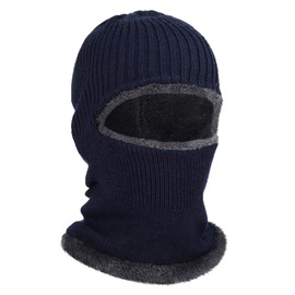 Full Face Knitted Balaclava Face Mask Winter Fleece Lined Ski Mask for Men Women Winter Favors