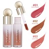 UCANBE 3 PCS Liquid Blush Makeup Set, Blendable Soft Cream