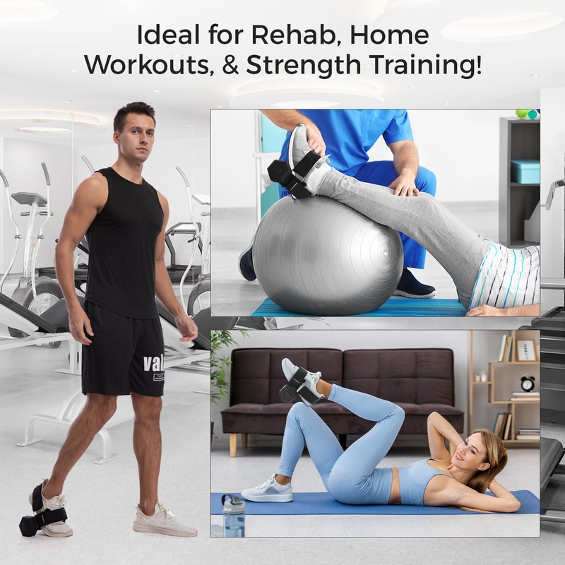 Dumbbell Foot Attachment for Leg Workout, Extension Monkey Foot Dumbbell