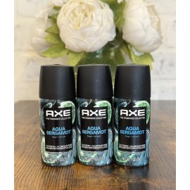 Axe Fine Fragrance Collection Aqua Bergamot 72H Premium Body Spray (3 Pack)