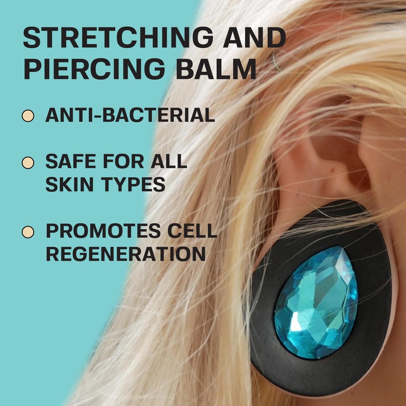 BASE LABORATORIES Ear Stretching Balm For Ear Gauges | Ear