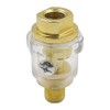 Tiardey 2pcs Mini Inline Oiler, for Air Tools 1/4 BSP