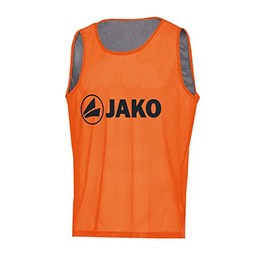 Yako Soccer Goods 2618-19 Reversible Bibs (Neon Orange/Gray), Infant Size, Baby Orange/Gray