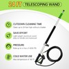Realyou 24 FT Pressure Washer Telescoping Wand with Pressure Washer