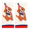 Summer Fun July 4th Kitchen Towel Set 2 Pack Patriotic