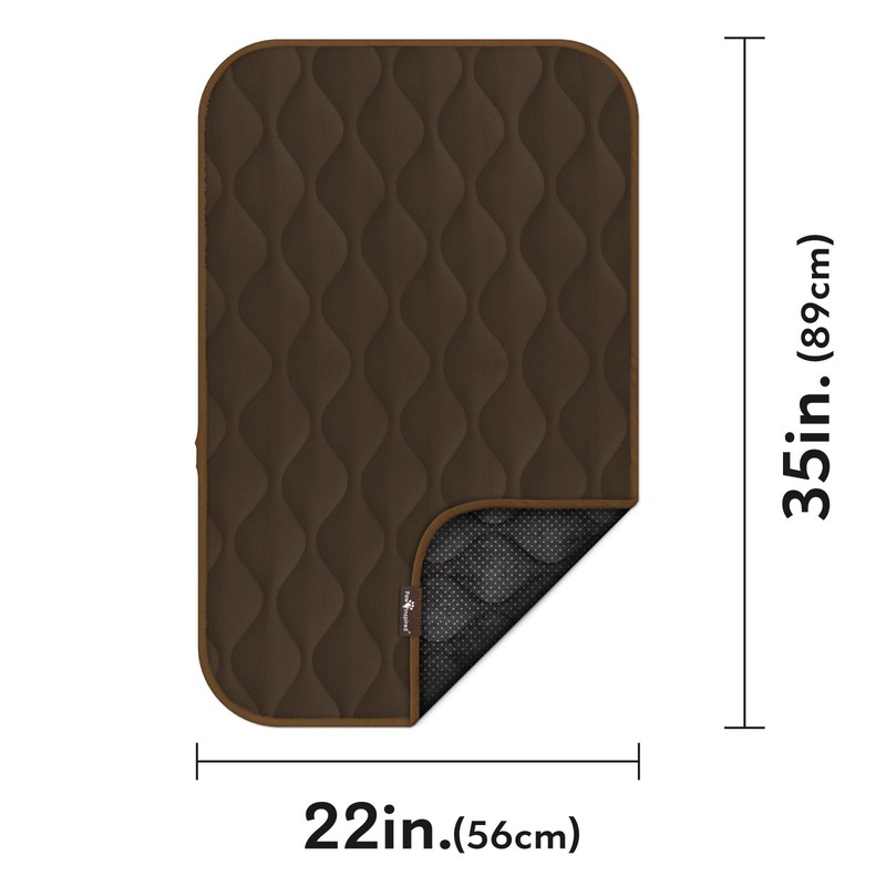 Paw Inspired Washable Padded Crate Mats for Dogs | 35”