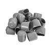 sourcing map 10pcs Rubber End Caps 31mm ID Vinyl Round