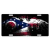 Fast Service Designs Ohio State License Plate State Emblem Eagle
