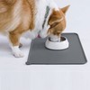 AUDWUD Silicone Waterproof Pet Feeding Mats,Anti Slip Bowl Pad,Dog Mat