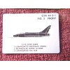 ORIG .UNISSUED VIETNAM ERA VISUAL AIRCRAFT RECOGNITION CARDS