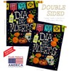 All Souls Day Garden House Flags Kit Falltime of Dead