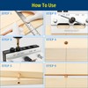 PRIDE&CRAFT Self Centering Dowel Jig Kit with 6 Drill Guide