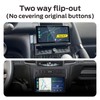 Single DIN Car Stereo with Flip Out Screen Wireless CarPlay