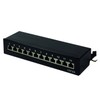 BIGtec 12 Port CAT6a Patch Panel Distribution Panel Distributor Patch