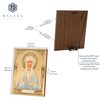 NKlaus Icon Matrona of Moscow Wooden 15 x 18 cm
