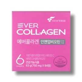 Healthnara Ever Collagen In&Up Biotin Up 750mg x 84 tablets 1 unit (43930217) / 건강나라 에버콜라겐 인앤업비오틴 업 750mg x 84정 1개 (43930217)