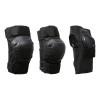 Kit De Protecciones De Patinaje Para Adulto Fit500 Oxelo Negro
