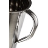 Ibili Wasserkrug gerade 2 l aus Edelstahl, silber, 7 x