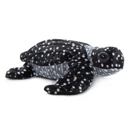 The Petting Zoo Leatherback Sea Turtle Stuffed Animal Plushie, Gifts for Kids, Wild Onez Ocean Animals, Sea Turtle Plush Toy 14 Inches