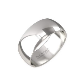 Fly Style Stainless Steel Ring for Men & Women, 8 - 12 mm Wide, Matte or Polished, Stainless Steel