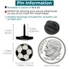 Sports Enthusiast Push Pins, for Cork Board, Maps, or Lapel