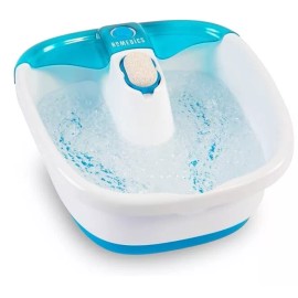 Homedics Bubble Mate Foot Spa with Heat Massage and Removable Pumice Stone