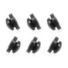 6x Front Fender Mounting Rubber Grommet for Honda TRX250R 1986