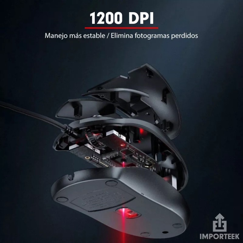 Importeek 20pz Mouse Optico Alambric Usb Ergonomico Portatil Pc Laptop