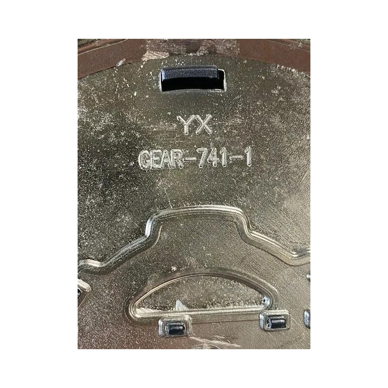 Gear Alloy C-741-1 GEAR-741-1 Chrome and Black Wheel Center Cap