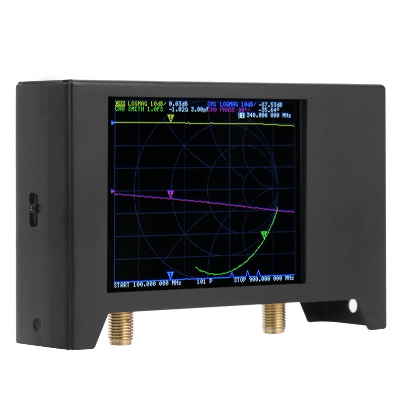 50KHz‑3GHZ Antenna Analyzer 2.8in Screen with Shell Network Analysising Tool