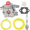 Kurihina Compatible with 530071635 Carburetor for Poulan XT600 XT200 XT250